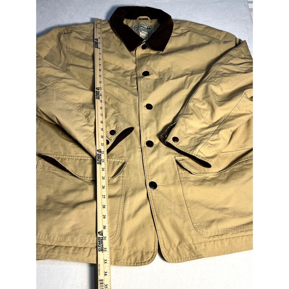 LL Bean Barn Chore Jacket 0WY20 Field Coat Thinsulate Quilted Lining Mens XXL - Picture 8 of 12